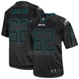 Camiseta NFL Elite Hombre Philadelphia Eagles 62 Jason Kelce Negro