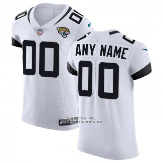 Camiseta NFL Elite Jacksonville Jaguars Personalizada Vapor Untouchable Blanco