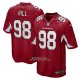 Camiseta NFL Game Arizona Cardinals Trysten Hill Rojo