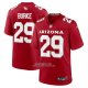 Camiseta NFL Game Arizona Rojos Denzel Burke Rojo