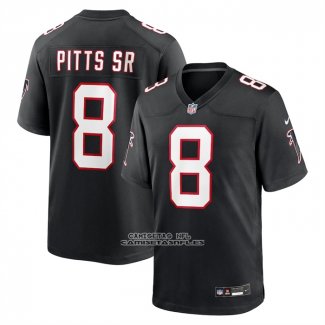 Camiseta NFL Game Atlanta Falcons Kyle Pitts Sr Alterno Negro