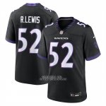 Camiseta NFL Game Baltimore Ravens Ray Lewis Jugador Alterno Retired Negro