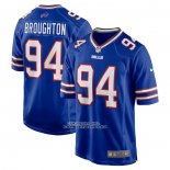 Camiseta NFL Game Buffalo Bills Cortez Broughton Primera Azul