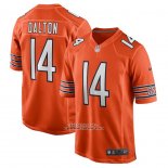 Camiseta NFL Game Chicago Bears Andy Dalton Alterno Naranja