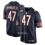 Camiseta NFL Game Chicago Bears Ruben Hyppolite II Azul Marino