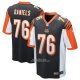 Camiseta NFL Game Cincinnati Bengals Mike Daniels Negro