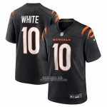 Camiseta NFL Game Cincinnati Bengals Mike White Negro