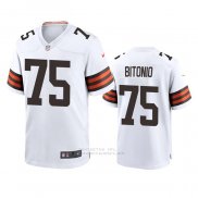 Camiseta NFL Game Cleveland Browns Joel Bitonio 2020 Blanco