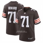 Camiseta NFL Game Cleveland Browns Tytus Howard Marron