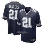 Camiseta NFL Game Dallas Cowboys Deion Sanders Retired Jugador Azul