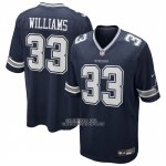 Camiseta NFL Game Dallas Cowboys Javonte Williams Azul