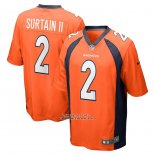 Camiseta NFL Game Denver Broncos Patrick Surtain Ii Naranja
