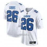 Camiseta NFL Game Detroit Lions Jahmyr Gibbs Blanco1