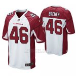 Camiseta NFL Game Hombre Arizona Cardinals Aaron Brewer Blanco