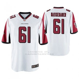 Camiseta NFL Game Hombre Atlanta Falcons J. C. Hassenauer Blanco