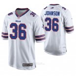 Camiseta NFL Game Hombre Buffalo Bills Kevin Johnson Blanco