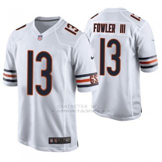 Camiseta NFL Game Hombre Chicago Bears Bennie Fowler Iii Blanco