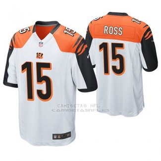 Camiseta NFL Game Hombre Cincinnati Bengals John Ross Blanco