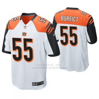 Camiseta NFL Game Hombre Cincinnati Bengals Vontaze Burfict Blanco