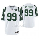 Camiseta NFL Game Hombre New York Jets Steve Mclendon Blanco Camiseta NFL Game Hombre New York Jets Steve Mclendon Blanco