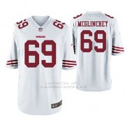 Camiseta NFL Game Hombre San Francisco 49ers Mike Mcglinchey Blanco