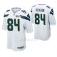 Camiseta NFL Game Hombre Seattle Seahawks Ed Dickson Pga Patch Blanco
