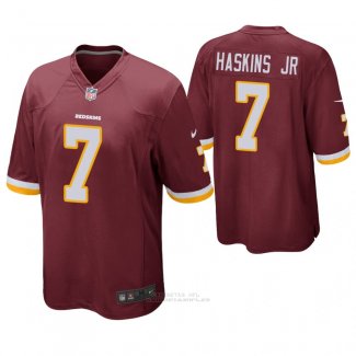 Camiseta NFL Game Hombre Washington Rojoskins Dwayne Haskins Rojo
