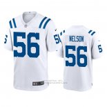 Camiseta NFL Game Indianapolis Colts 56 Quenton Nelson Blanco