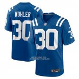 Camiseta NFL Game Indianapolis Colts Hunter Wohler Azul Camiseta NFL Game Indianapolis Colts Hunter Wohler Azul