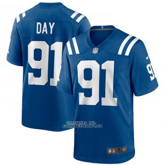 Camiseta NFL Game Indianapolis Colts Sheldon Day Azul