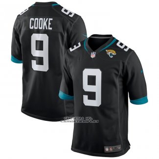 Camiseta NFL Game Jacksonville Jaguars Logan Cooke Negro