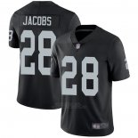 Camiseta NFL Game Las Vegas Raiders 28 Josh Jacobs Negro