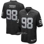 Camiseta NFL Game Las Vegas Raiders Maxx Crosby Negro