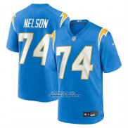 Camiseta NFL Game Los Angeles Chargers Ryan Nelson Azul