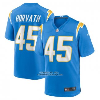 Camiseta NFL Game Los Angeles Chargers Zander Horvath Azul