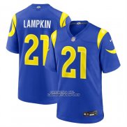 Camiseta NFL Game Los Angeles Rams Cam Lampkin Azul1