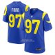 Camiseta NFL Game Los Angeles Rams Poona Ford Azul