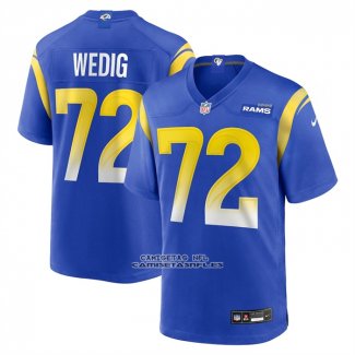 Camiseta NFL Game Los Angeles Rams Trey Wedig Azul