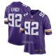 Camiseta NFL Game Minnesota Vikings James Lynch 92 Violeta