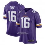 Camiseta NFL Game Minnesota Vikings Lewis Cine 2022 NFL Draft Pick Violeta