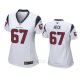Camiseta NFL Game Mujer Houston Texans Charlie Heck Blanco