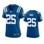 Camiseta NFL Game Mujer Indianapolis Colts Marlon Mack 2020 Azul