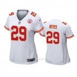 Camiseta NFL Game Mujer Kansas City Chiefs Thakarius Keyes Blanco