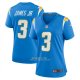 Camiseta NFL Game Mujer Los Angeles Chargers Derwin James Jr Azul Claro