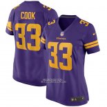 Camiseta NFL Game Mujer Minnesota Vikings Dalvin Cook Alterno Violeta