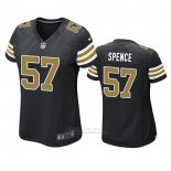 Camiseta NFL Game Mujer New Orleans Saints Noah Spence Alterno Negro