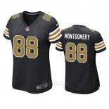 Camiseta NFL Game Mujer New Orleans Saints Ty Montgomery Alterno Negro