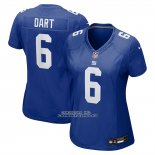 Camiseta NFL Game Mujer New York Giants Jaxson Dart Royal Camiseta NFL Game Mujer New York Giants Jaxson Dart Royal