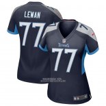 Camiseta NFL Game Mujer Tennessee Titans Taylor Lewan Azul