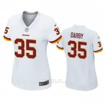 Camiseta NFL Game Mujer Washington Commanders Ronald Darby Blanco